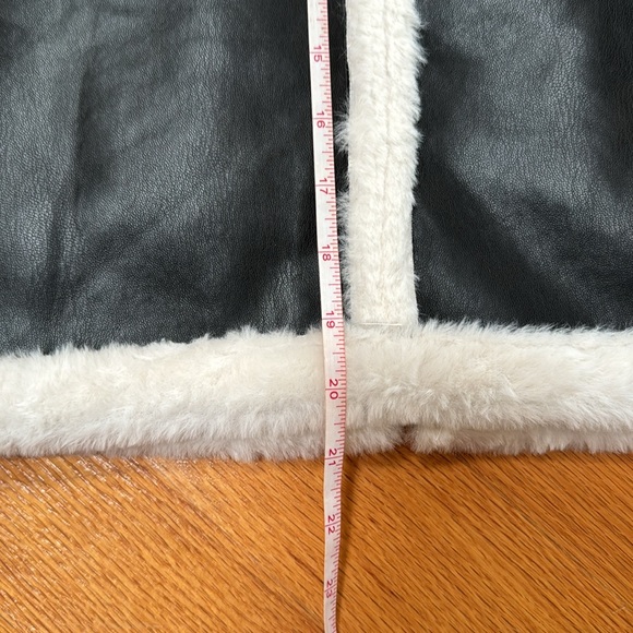 Brand new French Connection leather fur jacket - Picture 11 of 11